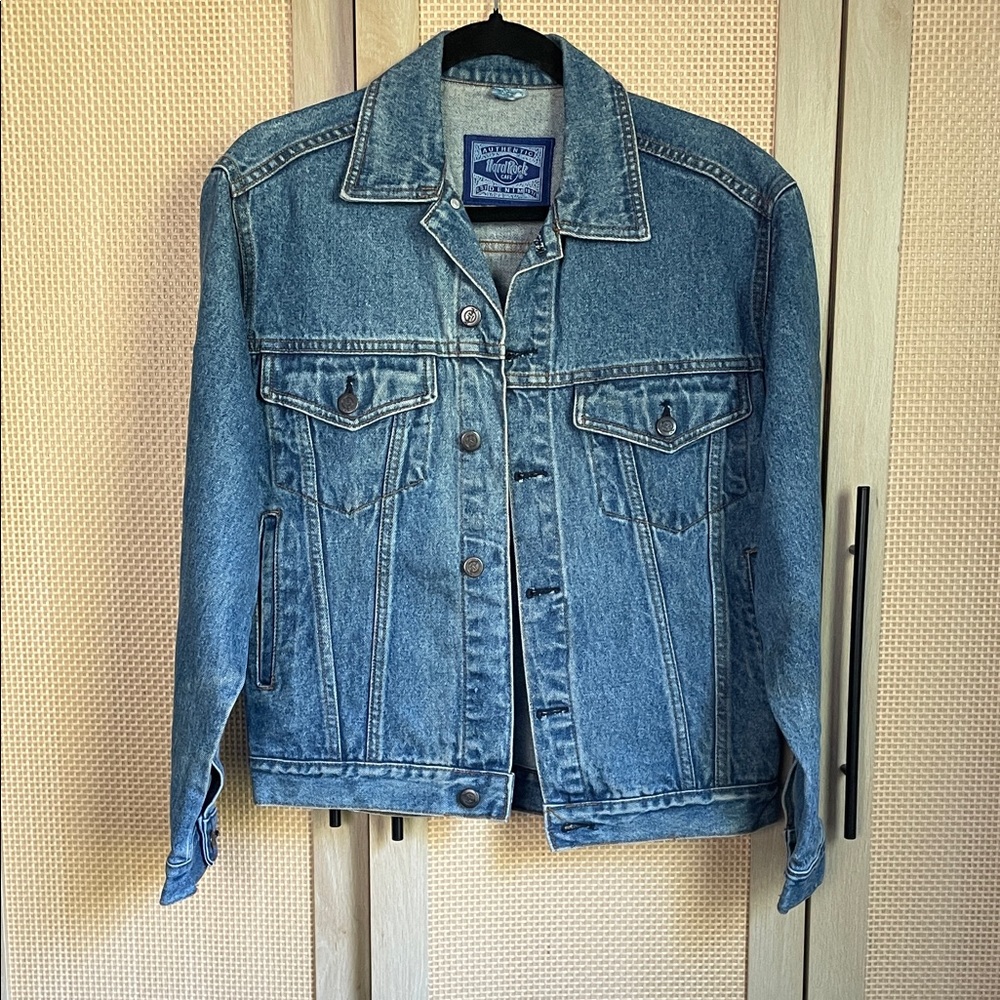 Hard Rock Cafe Blue Denim Jacket